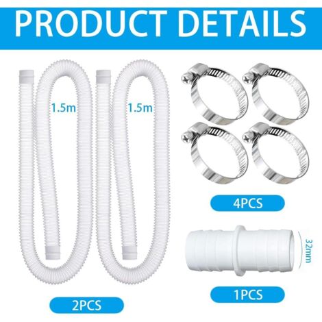 4 Pesi Universali Per Tubo Flessibile Di Pulitore Piscina - Ricambio Per Zodiac Baracuda W83247 X70105, Pentair Kreepy Krauly K12054 - 6