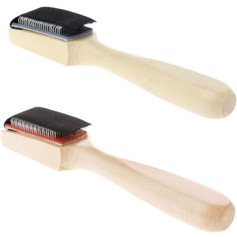 Ohio Brush Works Spazzola Per Pulizia Parti - Manico In Legno Massello - Morbida, Media, Dura O Ottone - Fatta A Mano USA - 5
