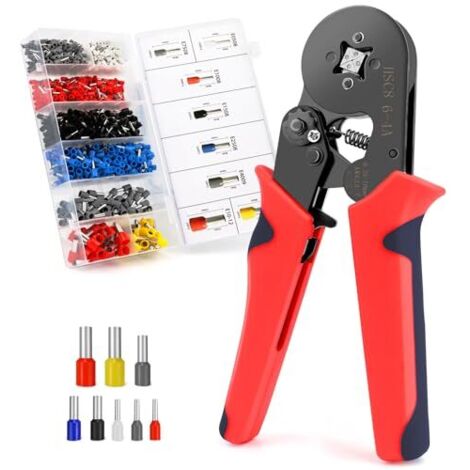 DOPORA Kit Di Attrezzi Per Crimpatura Filo A Cricchetto Con 8