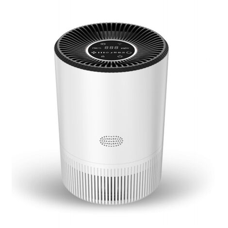 [MAI USATO]Purificatore d'aria da tavolo per casa, ufficio, camera da letto e cucina Purificatore d'aria portatile con timer e filtri silenziosi Antipolvere,