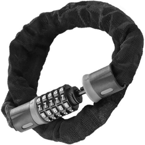 Lucchetto Per Scooter E Con Custodia: Cavo In Acciaio Da 14 Mm, Lunghezza 1,2 Metri – Sicurezza Anti-Taglio Per Monopattino Elettrico, Bici, Passeggino