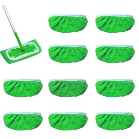 MAI USATO] Panni per mocio Swiffer - Confezione da 10 - Riutilizzabili
