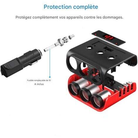 Caricabatterie Per Auto Da 30W Con PD QC3.0 E Doppia Porta USB - Foto 2