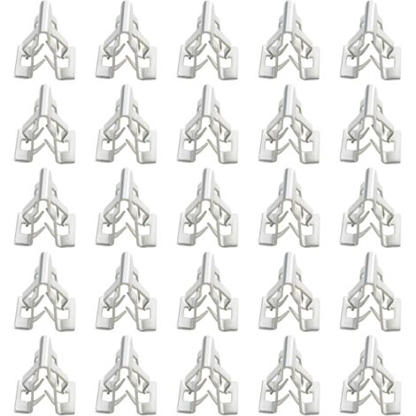 30 clips de retención metálicos para tablero de instrumentos de coche, 15 x 16,6 mm (1/5)