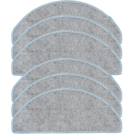 6 paños de limpieza de repuesto para iRobot Roomba Combo Essential Y0110 Y0112 Y0140 Plus 105 Combo, 205 DustCompactor Combo, Vac Essential Q0110 Q0120.