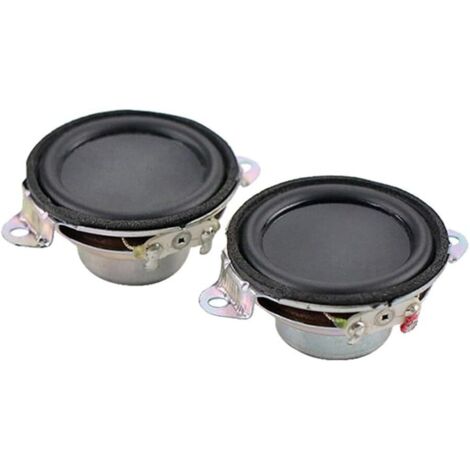 2 altavoces HiFi de 1,5 pulgadas y 4 ohmios de frecuencia completa para cine en casa (1/4)