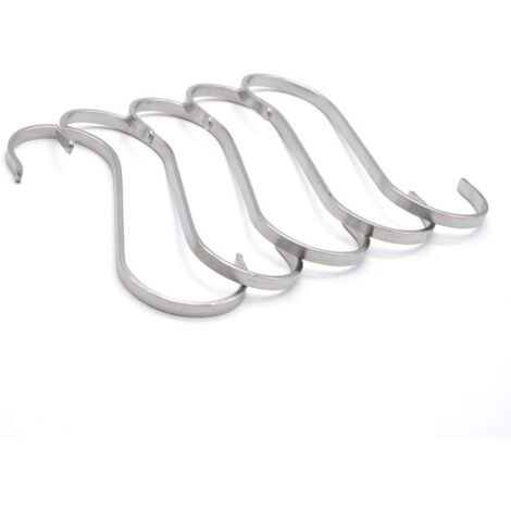 Ganchos metálicos resistentes en forma de S de acero inoxidable 304 ...