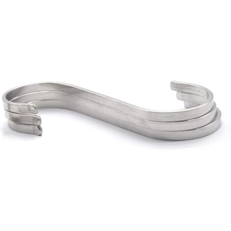 Ganchos metálicos resistentes en forma de S de acero inoxidable 304 ...