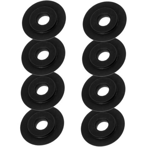Rueda de corte de repuesto de 8 piezas para cortador de tubos de hoja ultrafina para un corte rápido y preciso compatible con tubos delgados