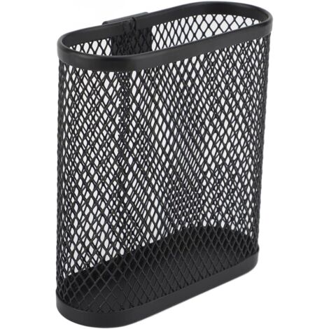 Organizador de metal para pared con portalápices para escritorio de oficina y panel de rejilla para profesores y estudiantes, de 3,9 x 3,5 x 1,6 pulgadas. (1/5)