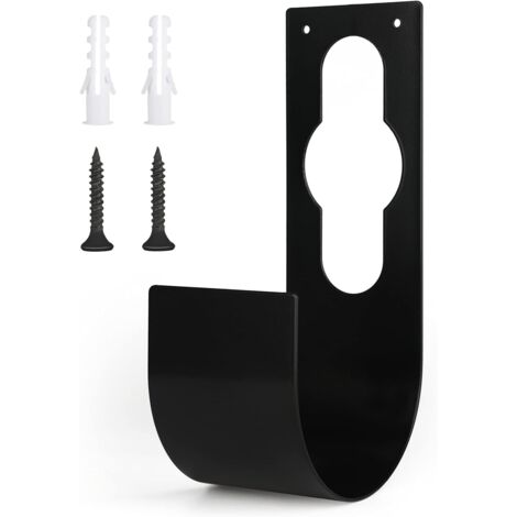 Soporte extensible para manguera de jardín con gancho para grifo, 23 x 11,5 x 7,5 cm (1/4)