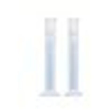 Probetas graduadas de plástico, 2 piezas, 100 ml, para laboratorios científicos y de bricolaje. (1/5)