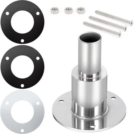 [NUNCA UTILIZADO]Accesorio de escape para calentador diésel de 24 mm, acero inoxidable 316, para escape a través del casco, para calentador de estacionamiento diésel, barco, coche, camión, cabezal rec (1/5)