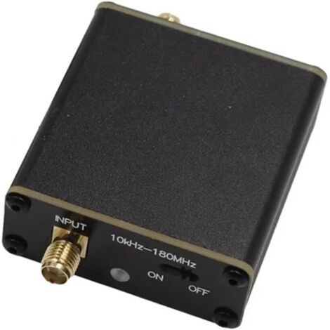 [NUNCA UTILIZADO]Mini antena de bucle con amplificador de alta impedancia de 10 KHz a 180 MHz y convertidor de baja impedancia para radio walkie-talkie SDR. (1/4)