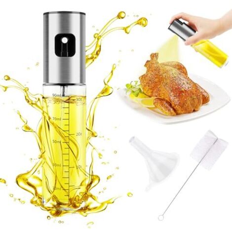 [NUNCA UTILIZADO]Aceite en aerosol para cocina, 100 ml, pulverizador de aceite y vinagre, dispensador de aceite, ideal para freidoras, cocinas, barbacoas, ensaladas y pastas. (1/5)