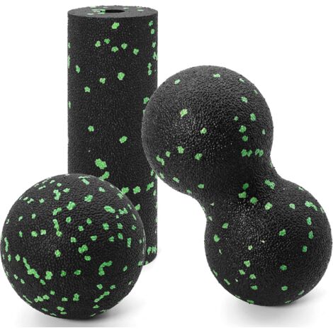 [NUNCA UTILIZADO]Juego de 3 pequeñas bolas de masaje para fascia, cuello, espalda y columna. (1/5)