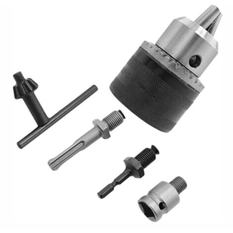 [NUNCA UTILIZADO]Mandril de taladro de 1,5-13 mm, 1/2-20 UNF, de cambio rápido, para conversión de taladro eléctrico (1/5)