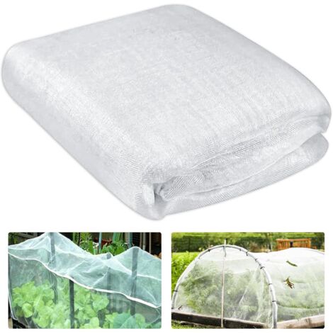 [NUNCA UTILIZADO]Malla antiinsectos para huerto Malla antiinsectos para jardín, Malla antiinsectos, Adecuada para proteger plantas Flores Verduras Frutas, 26m