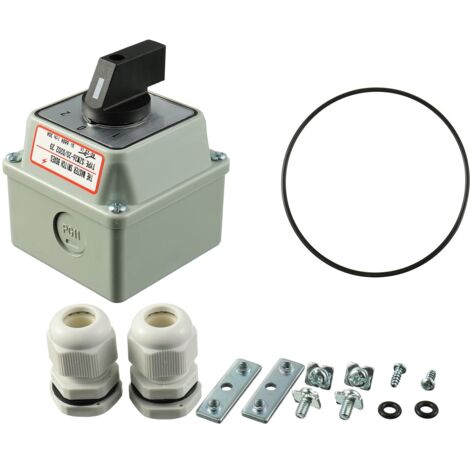[NUNCA UTILIZADO]Interruptor giratorio universal SZW26-20/D202.2D con ...