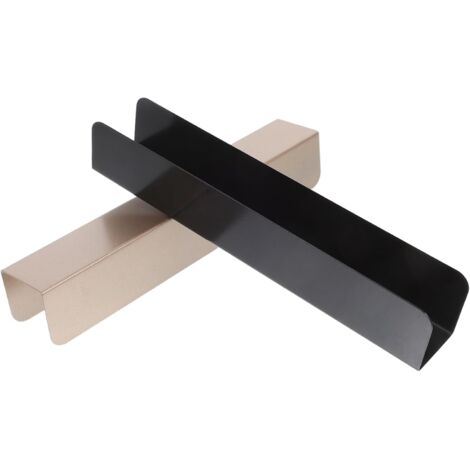 [NUNCA UTILIZADO]Juego de 2 cortadores de galletas en forma de U, color negro, para decorar pasteles y accesorios de cocina para amantes del bricolaje. (1/5)