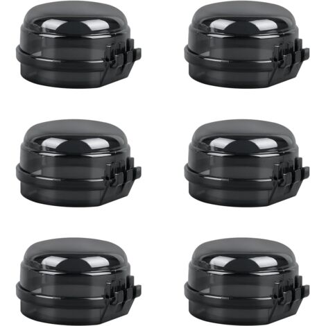 [NUNCA UTILIZADO]6 fundas para perillas de estufa, protección para estufa de gas, perilla de seguridad para horno, cubierta para perilla de gas, protección para perilla de estufa, cerraduras de seguri (1/5)