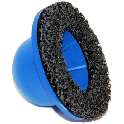 [NUNCA UTILIZADO]Limpiador de bujes de rueda con muela abrasiva de 150 mm - Eliminación de óxido profesional para discos de freno y llantas con accionamiento de 1/2" para cambio de llantas, eliminació (1/5)