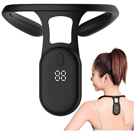Masajeador cervical eléctrico ultrasónico para el alivio linfático, dispositivo moldeador corporal con puntos de acupuntura EMS, tapete de masaje bioeléctrico, instrumento moldeador de cuello portátil (1/5)