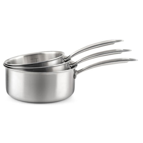 Gourmet - Lot de 3 casseroles inox 16/18/20cm (1/5)