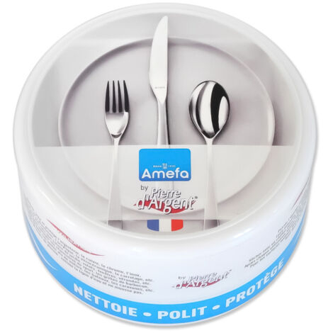 Pierre d'Argent® - Parfum citron 300 g entretien de l'inox (1/3)