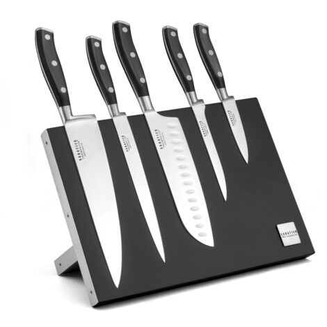 Vulcano - Bloc magnétique 5 couteaux de cuisine (1/5)