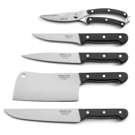 Set De 3 Couteaux De Boucher En Acier Inoxydable – 18, 16 Et 11 Cm – Pradel Excellence