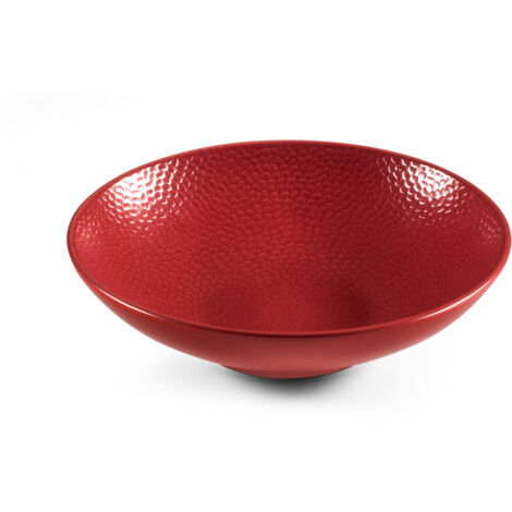 6 Assiette à Salade Et à Pâtes 19 Cm Rouge - Stone - Medard De Noblat (1/4)