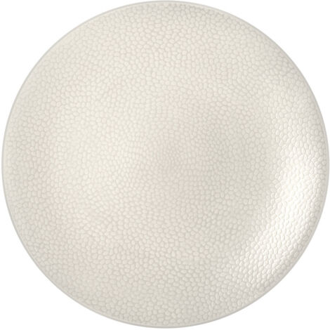 6 Assiette Plate 27 Cm Ivoire - Stone - Medard De Noblat