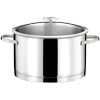 Elysée - Faitout 24cm inox avec couvercle universel