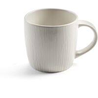 Magma Ivoire - Tasse café & thé 28 cl (lot de 6)