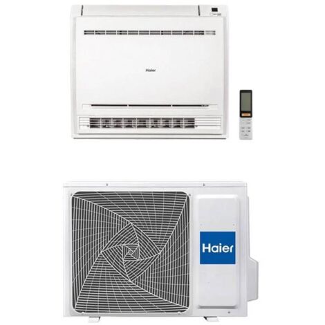 Aire acondicionado Mono Split Reversible Haier Console A++ 15000 BTU Inverter Wi-Fi (1U42S2SM1FA + AF42S2SD1FA)