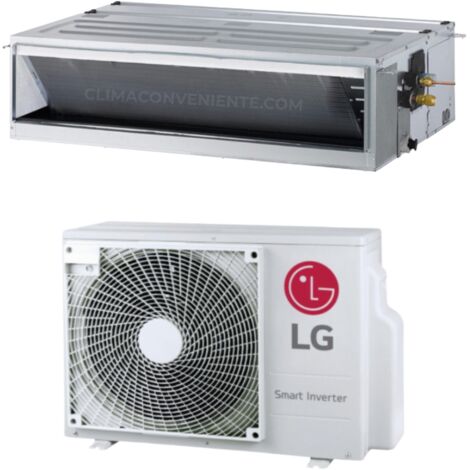 Aire acondicionado Canalizable Reversible LG Alta Presi贸n A+/A+ 24000 BTU / 7.5 kW Inverter (CM24F.NA0 + UUB1.U20)
