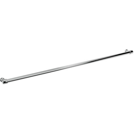 Metaltex 77276 Barra DE Colgar para Cocina 'LONARDO' 78cm, Negro, 78 cm