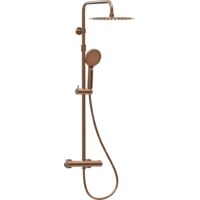 Essebagno Colonne de douche thermostatique Luisa cuivre brossé