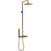 Essebagno Luisa Mechanische Duschsäule gebürstetes Kupfer