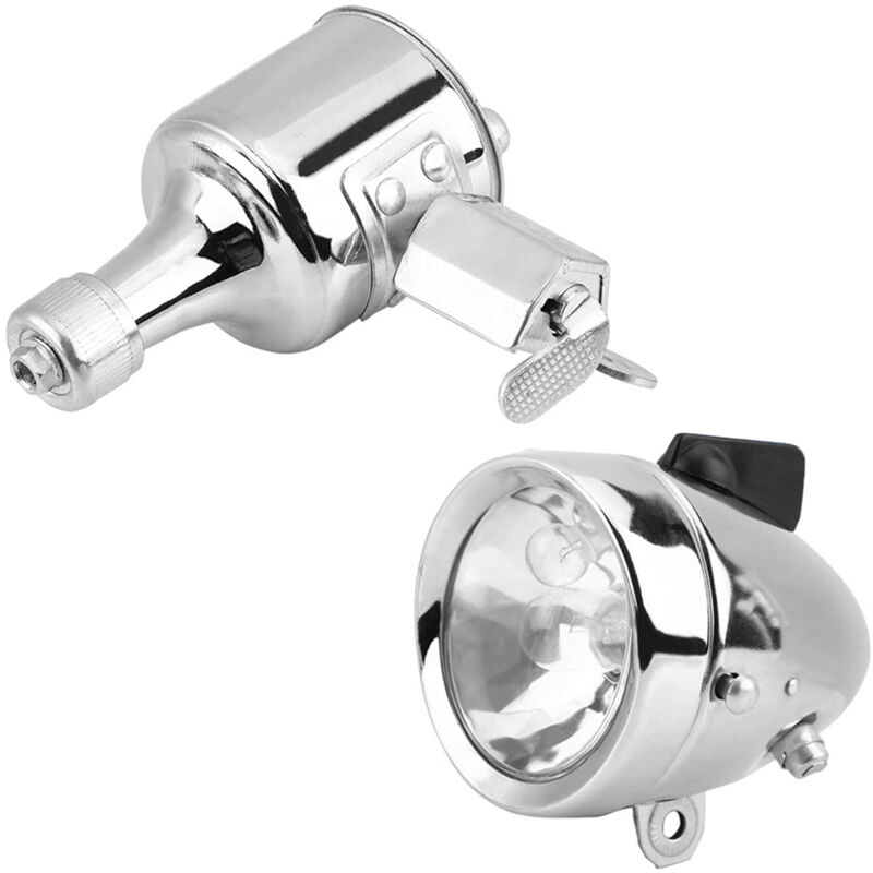 2X Generateur De Dynamo A Friction De Bicyclette Motorise Feu Arriere