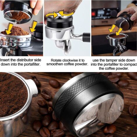 Panier Filtre Café 51mm Acier Inox Monocouche Sans Pression – Accessoire Portafilter Machine Expresso Accessoire Machine Café Inox Panier Filtre Café 51mm Acier Inox Monocouche Sans Pression – Accessoire Portafilter Machine Expresso Accessoire Machine Café Inox