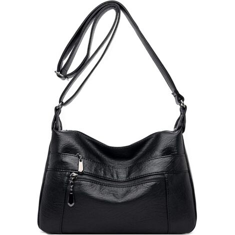 Sac Bandoulière Cuir PU Femme Grande Capacité - Messenger Hobo Élégant Multifonction Pour Travail, Shopping, Voyage