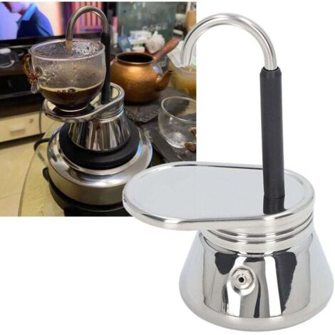ITRAT Cafetière Italienne Moka Expresso 50 Ml – Percolateur Compact En Aluminium Pour Camping, Maison Et Café Authentique