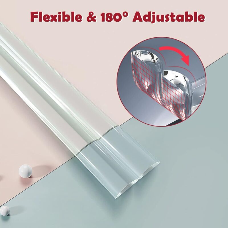 Protecteurs De Bord De Table Autocollants - Bande De Mousse NBR, 400 Cm X 2 Cm, Blanc