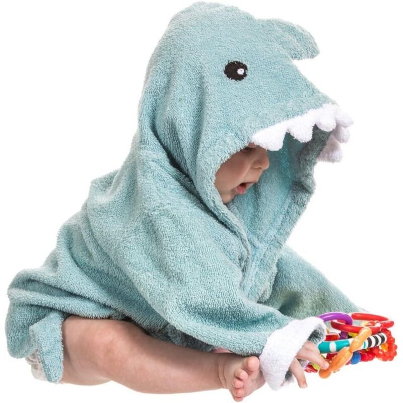 Peignoir De Bain Enfant à Capuche - Doux, Léger, Avec Motif Cartoon - Pour Filles Et Garçons - Plusieurs Tailles