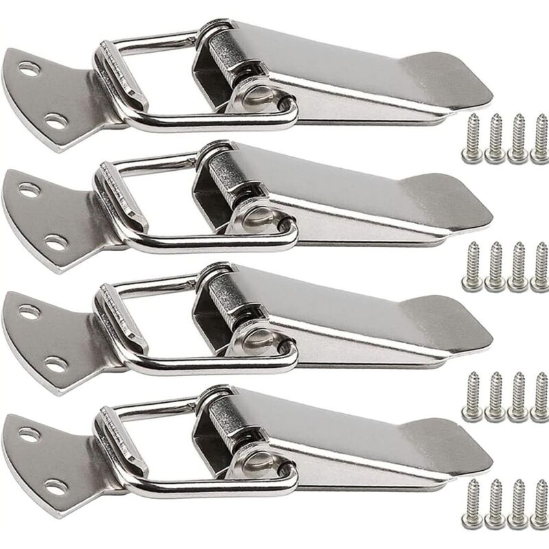 Fermoir De Tension En Acier Inoxydable, Fermoir à Levier De 56 Mm, Loquet à Ressort à Bascule, Clip De Serrage | Leroy Merlin