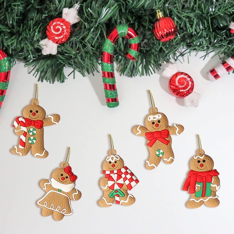 Extra Goods Décoration De Noël - Sapin De Noël En Papier à Suspendre - Ambre Avec Bordure Pailletée Marron 51985-04