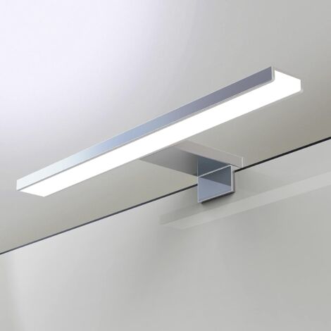 NOLUXA lampe miroir de salle de bain 30cm LED 6W  85-265v lampe miroir de salle de bain 3000K full aluminium  miroir de salle de bain étanche IP44 [Classe énergétique E] (1/5)