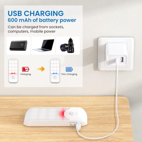 Veilleuse led rechargeable avec detecteur de mouvement Veilleuse led rechargeable avec detecteur de mouvement